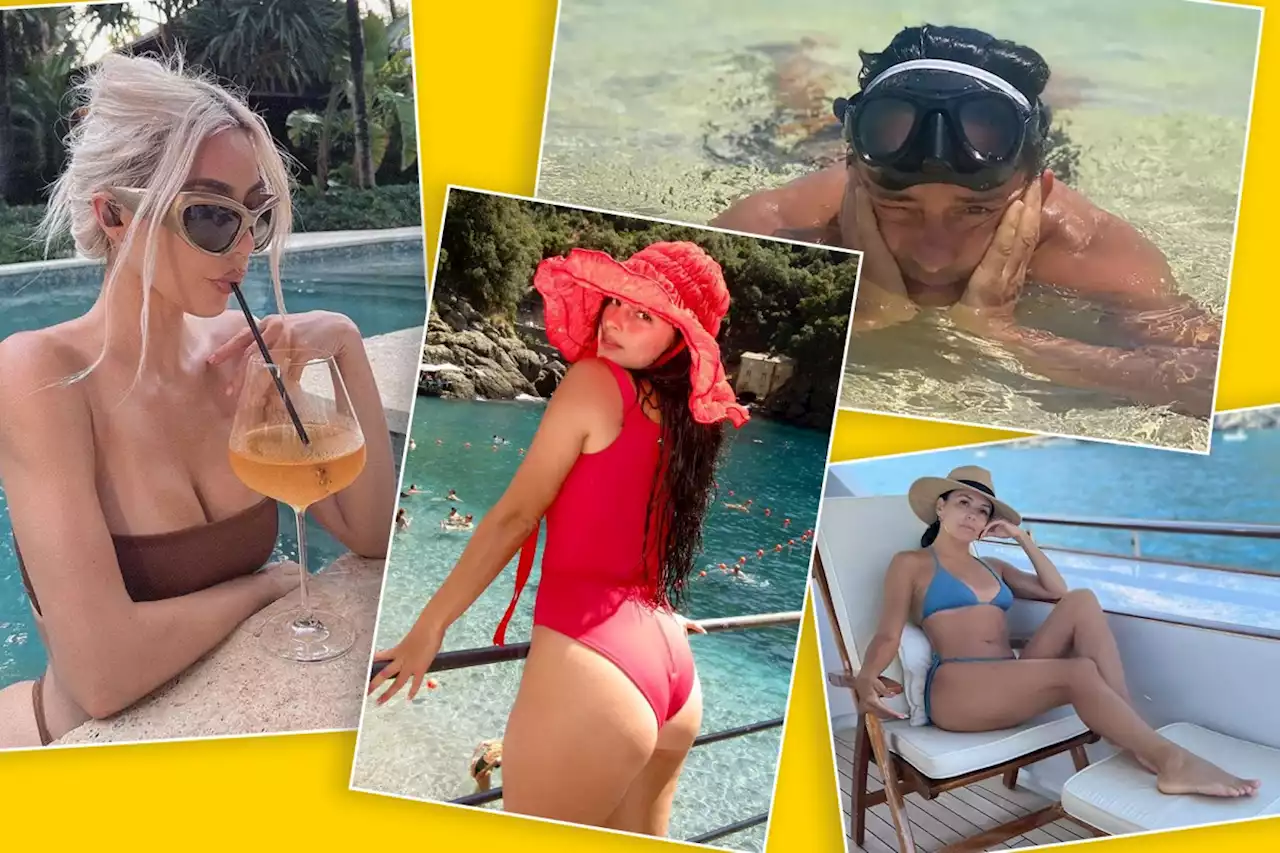 Best star snaps of the week: Kim K., Addison Rae and more soak up the last bits of summer