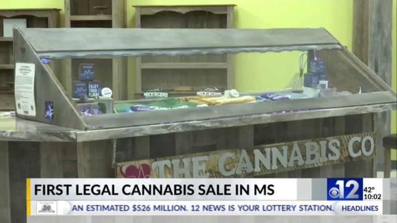 Mississippi makes first medical marijuana sale