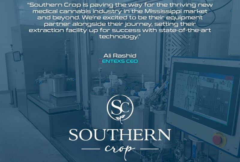 ENTEXS Corporation Ethanol & Terpene Extraction Technologies Added to Southern Crop Facility in...