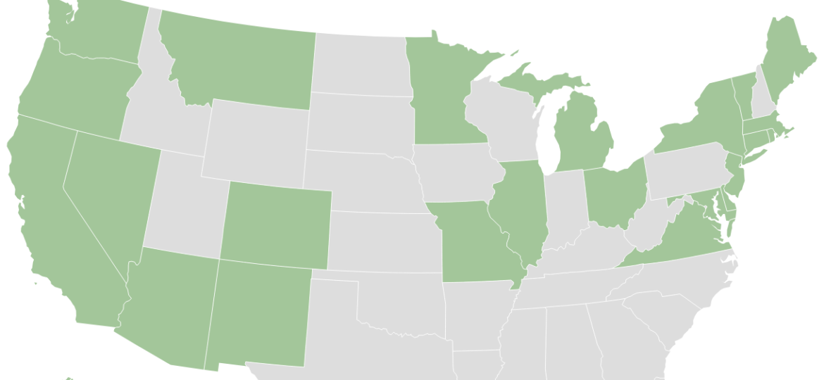 Maps show states where weed is legal for recreational, medical use in 2024