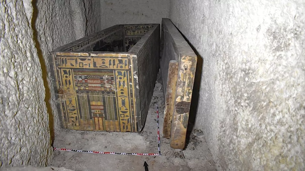 'Extraordinary' burial of ancient Egyptian governor's daughter discovered in a coffin within another coffin